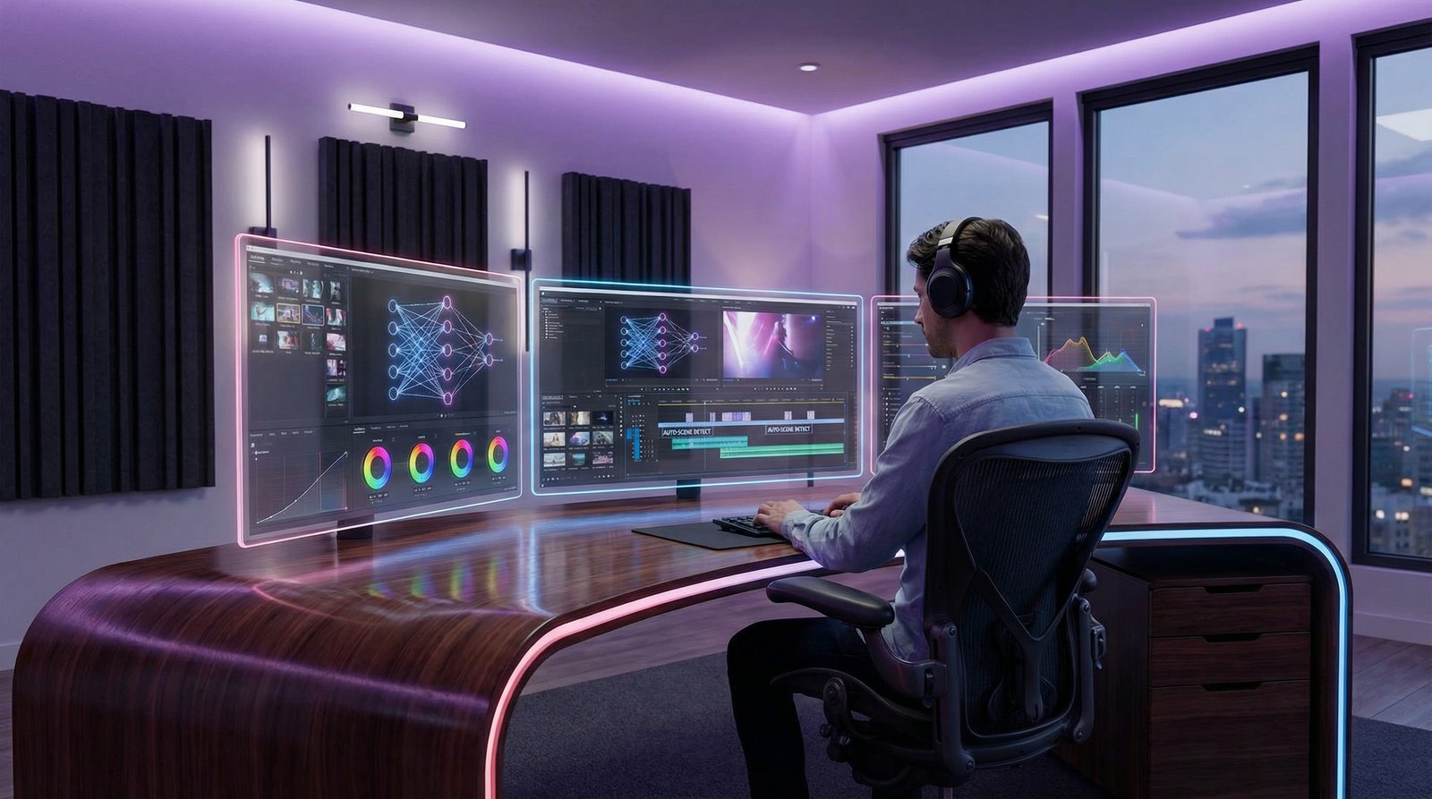 高清动漫AI传媒剪辑演示